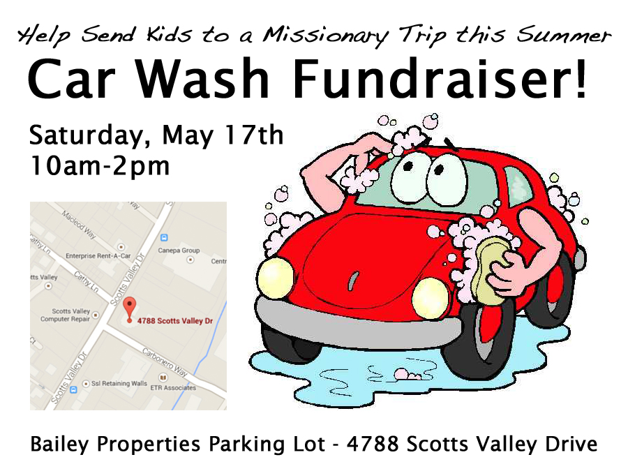 Car Wash Fundraiser for Calvary Chapel Youth Summer Camp 