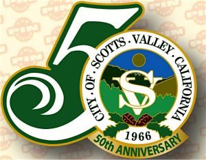 Scotts Valley 50th Anniversary Pin