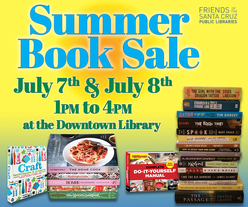 Friends of SCPL Summer Book Sale - My Scotts Valley