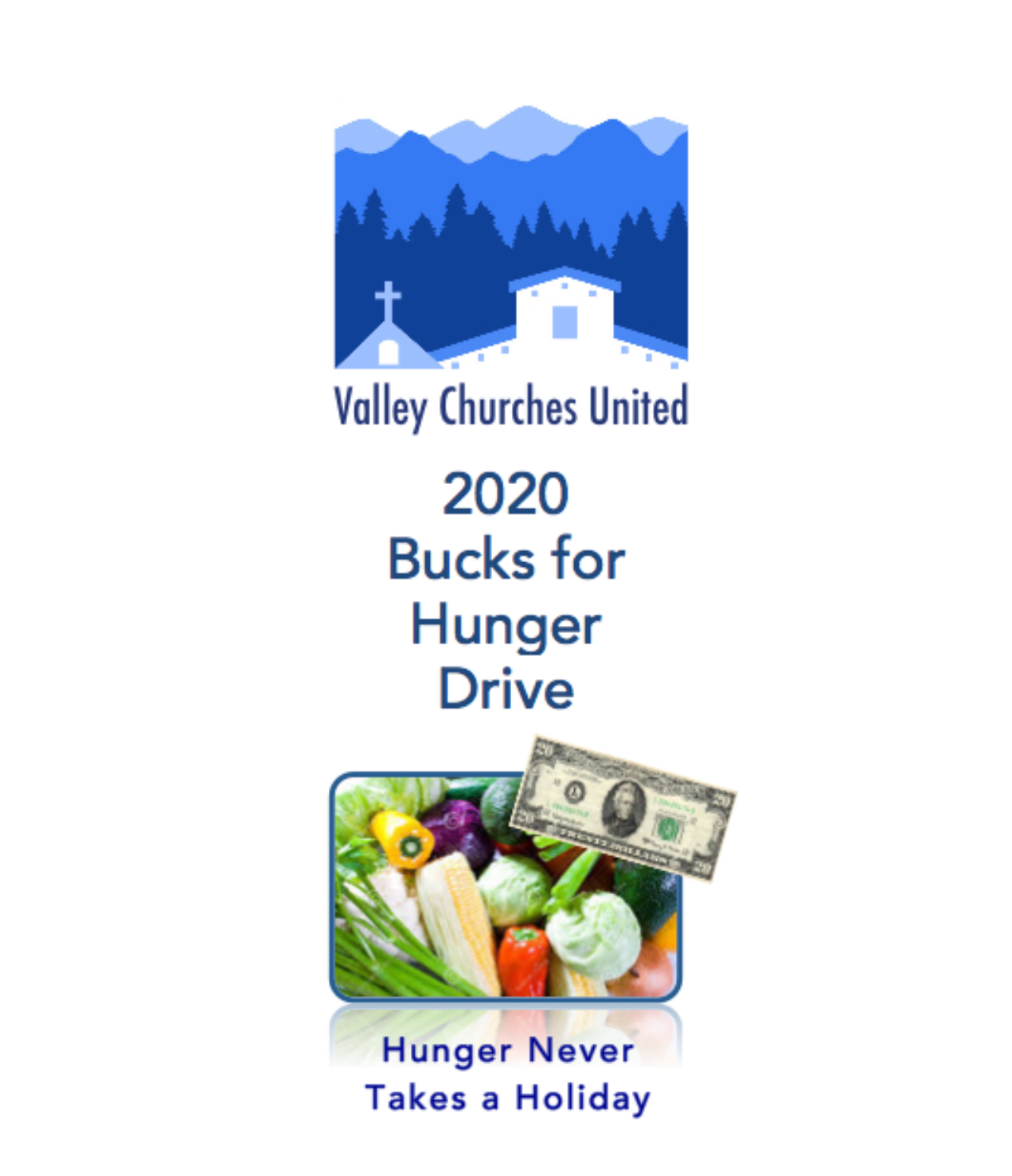 Valley Churches United Kicks Off 2020 Bucks For Hunger Drive
