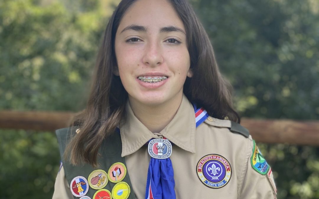 Scotts Valley Teen Earns Eagle Scout Badge