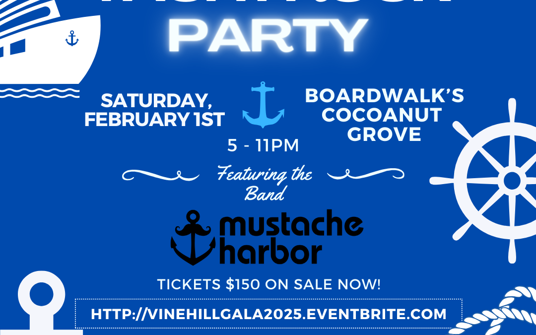 Vine Hill Elementary Auction Gala 2025 – Yacht Rock Party!